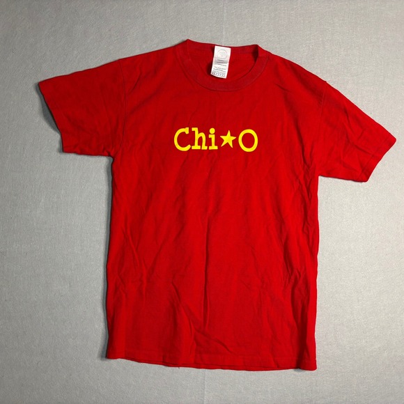 Other - Delta Pro Weight Chi O Sorority Graphic T-Shirt Adult Small Red 2008